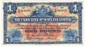 Union Bank Of Scotland Ltd 1 Pound,  1. 6.1948